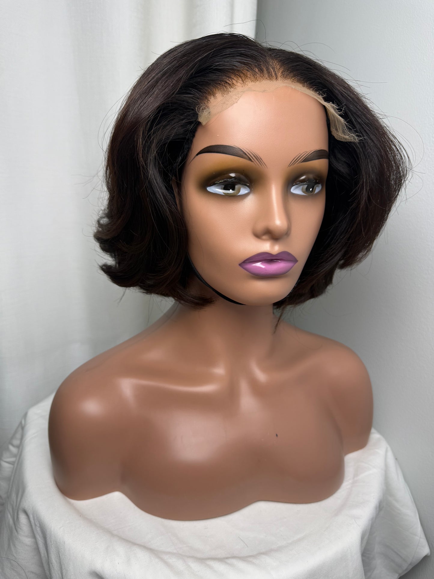 Layered Brown Bob
